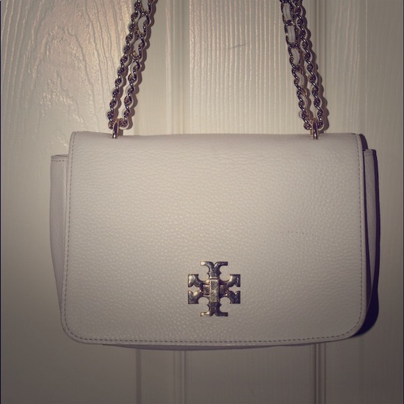 tory burch white purse